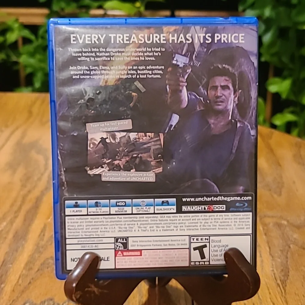 Sony Uncharted 4: A Thief's End - PS4